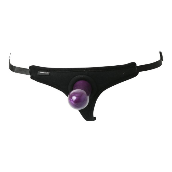 Трусики-стрінги зі страпоном, діаметр 3,5 см Sportsheets Bikini Strap-On