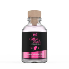 Съедобный гель для интимного массажа со вкусом сладкой ваты Intt Cotton Candy, 30 ml