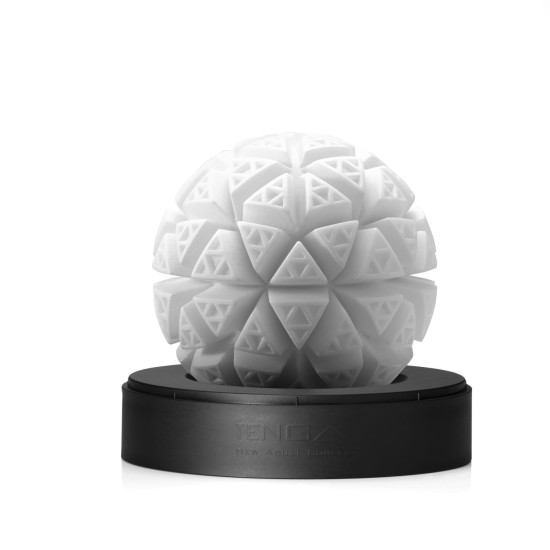 Мастурбатор из нового материала с текстурой интенсивных блоков Tenga GEO Glacier - новая ступень развития Tenga Egg