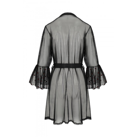 Пеньюар, черный Lovelia Peignoir Black, S/M