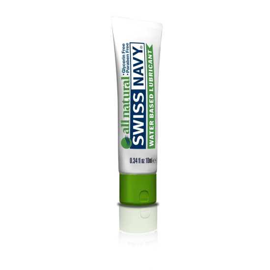 Лубрикант для чутливої шкіри на водній основі Swiss Navy All Natural, 10 ml
