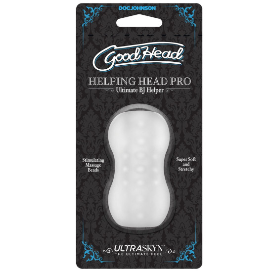 Мастурбатор Doc Johnson GoodHead Helping Head Pro Frost