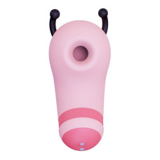 Вакуумний стимулятор для клітора з мікрострумами, рожевий CuteVibe Beebe Pink