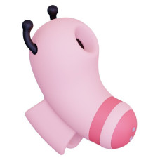 Вакуумний стимулятор для клітора з мікрострумами, рожевий CuteVibe Beebe Pink