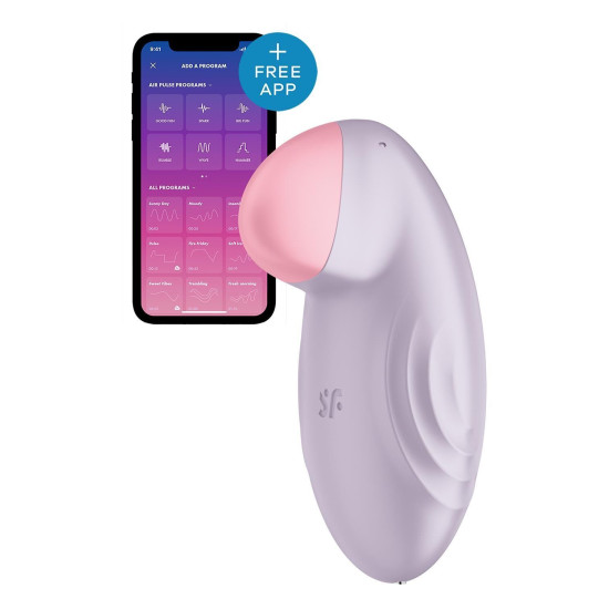 Вибратор, светло-сиреневый Satisfyer Tropical Tip Light Lilac