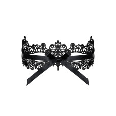 Кружевная маска, чёрная Obsessive A701 Mask