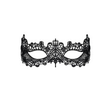 Кружевная маска, чёрная Obsessive A701 Mask
