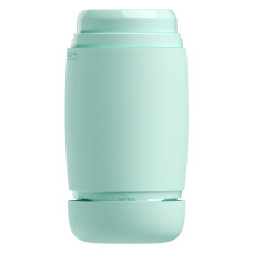 Мастурбатор, ультрамягкий материал, многоразовый, сквозной, зелёный Tenga Puffy Mint Green