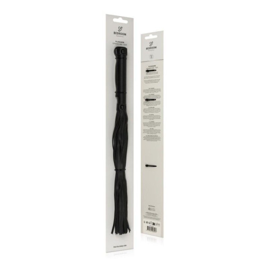Флоггер зі штучної шкіри, чорний Bedroom Fantasies Faux Leather Flogger Black