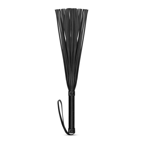 Флоггер зі штучної шкіри, чорний Bedroom Fantasies Faux Leather Flogger Black