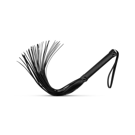 Флоггер зі штучної шкіри, чорний Bedroom Fantasies Faux Leather Flogger Black