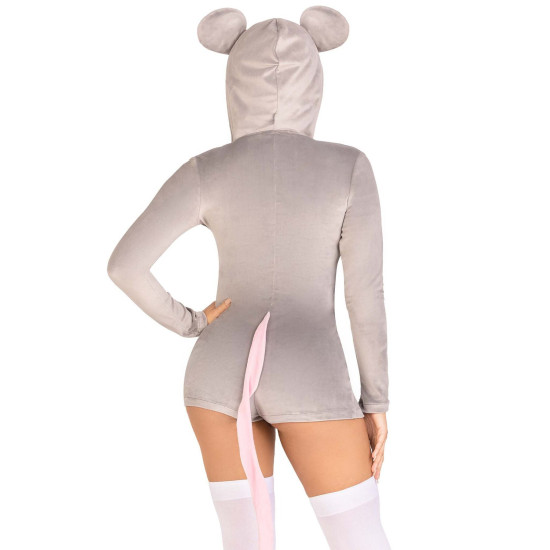 Комбінезон-костюм мишки з капюшоном Leg Avenue Comfy Mouse, L