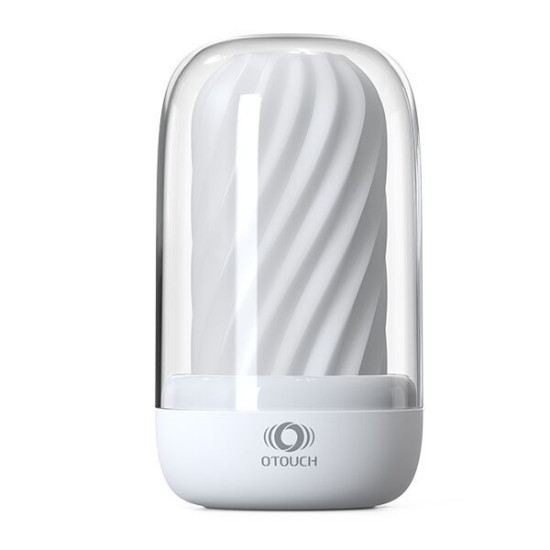 Мастурбатор из TPE с подогревом до 55°C и УФ-дезинфекцией Otouch Decor 2
