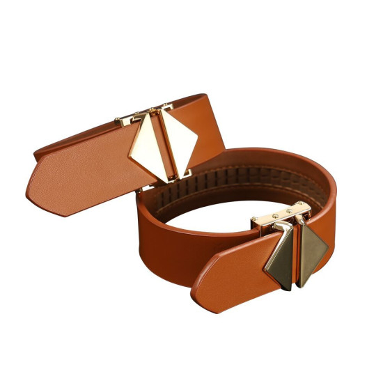 Набор для связывания, коричневый Lockink Hogtie Set Brown