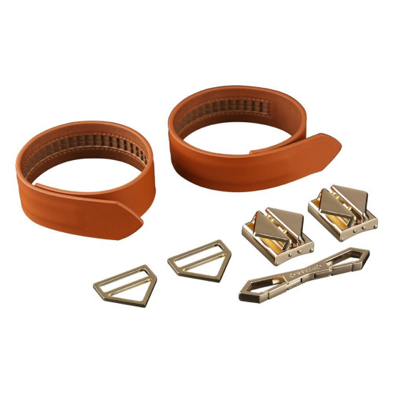 Набор для связывания, коричневый Lockink Hogtie Set Brown