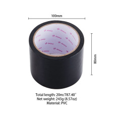 Електростатична стрічка для бондажу, чорна Lockink Sevanda Electrostatic Tape Black, 16 м