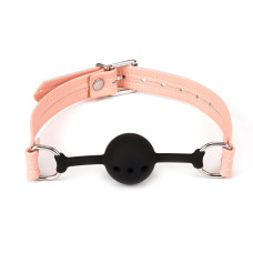 Кляп, рожевий Liebe Seele Dark Candy Pink Ball Gag