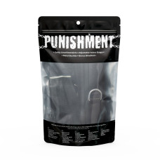 Розтяжка на ліжко (5 предметів), чорна Punishment 5-Piece Bed Restraint Kit Black