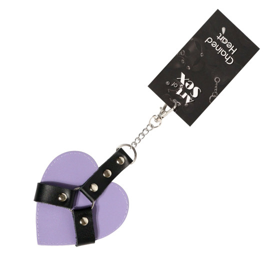 Брелок сердце, лавандовое Art of Sex Chained Heart