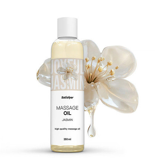Массажное масло, жасмин Satisfyer Massage Oil Jasmin, 250 ml (срок 30.04.2027)