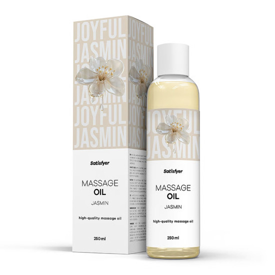 Массажное масло, жасмин Satisfyer Massage Oil Jasmin, 250 ml (срок 30.04.2027)
