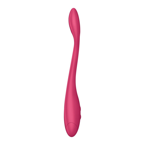 Универсальный гибкий вибратор для пар, красный Satisfyer Elastic Game Battery Series