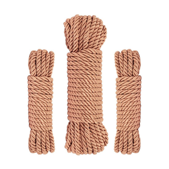 Набор веревок для Шибари Rosy Gold Bondage Rope Set