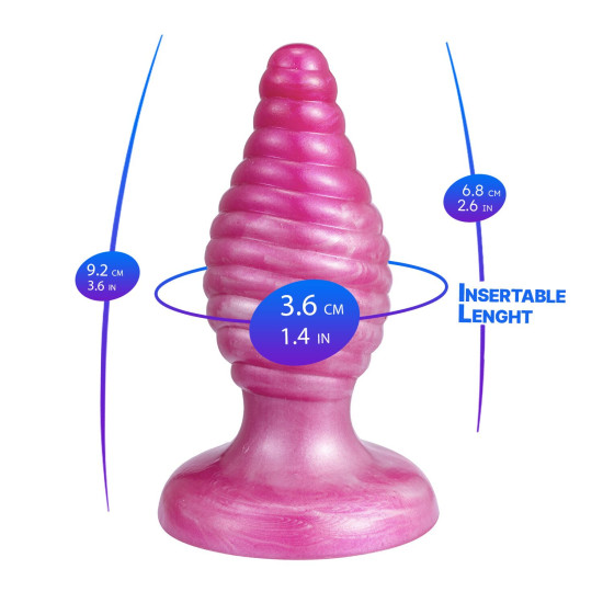 Анальная пробка SilexD Fantasy Cherry M Plug