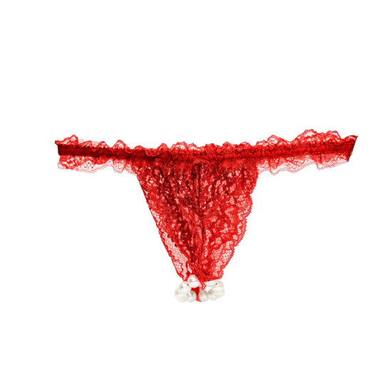 Набор, красный Intt Brazilian Panty Red (мятая упаковка!!!)