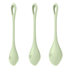Набор йони бусин Satisfyer Yoni Power 2 Light Green (мятая упаковка)