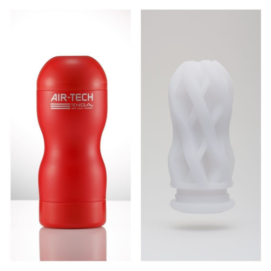Мастурбатор с усиленной аэростимуляцией и всасывающим эффектом Tenga Air-Tech VC Regular