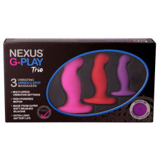 Nexus G-Play Trio - набір анальних вібраторів з трьома розмірами, підходить для різних рівнів досвіду і комфорту