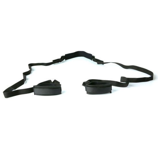 Гнучка розпірка для ніг, чорна, для притягування ніг до тіла Sportsheets Sex Sling Black