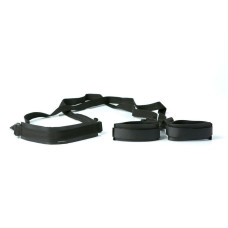 Гнучка розпірка для ніг, чорна, для притягування ніг до тіла Sportsheets Sex Sling Black