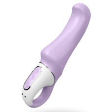 Вибратор мощный с гибким стволом, литой силикон Satisfyer Vibes Charming Smile