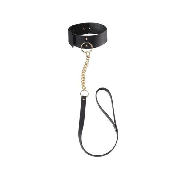 Широкий чокер, черный Bijoux Indiscrets Maze Wide Choker Black