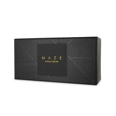 Широкий чокер, черный Bijoux Indiscrets Maze Wide Choker Black