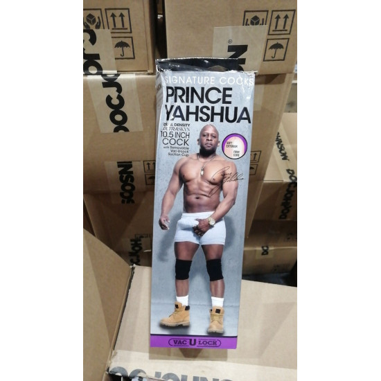 Фалоімітатор Doc Johnson Prince Yahshua 10.5 Inch Cock - ULTRASKYN (пом'ята упаковка!!!)