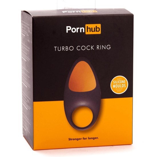 Ерекційне віброкільце з мегастимуляцією клітора Pornhub Turbo Cock Ring