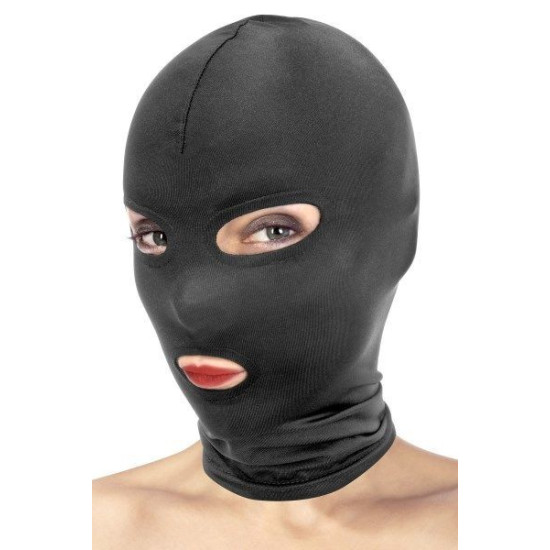 БДСМ капюшон с открытыми глазами и ртом Fetish Tentation Open Mouth and Eyes Hood