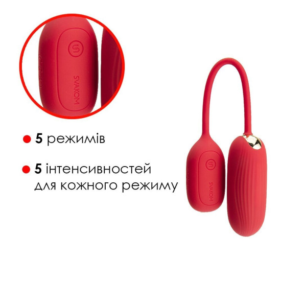 Виброяйцо, красное Svakom Muse Red