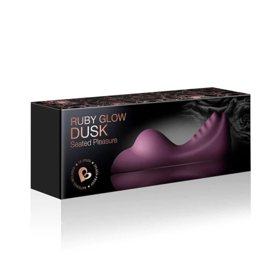Вибромассажер, фиолетовый Rocks Off Ruby Glow Dusk