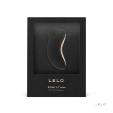 Звуковой стимулятор клитора с 12 режимами, черный LELO SONA 2 Black