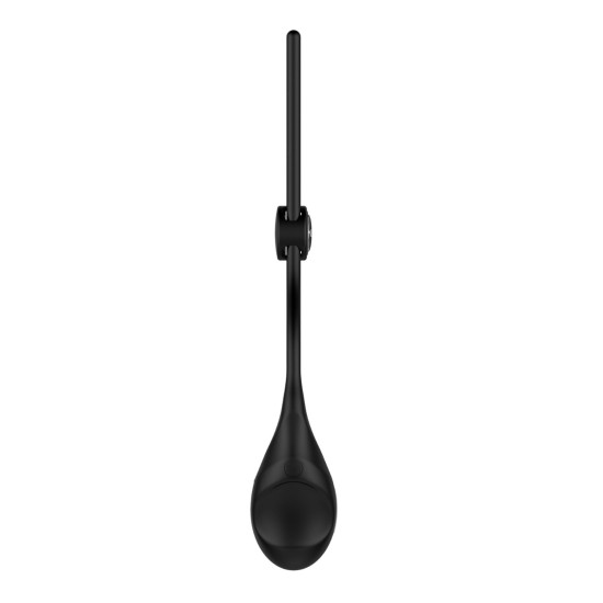 Эрекционное кольцо с вибрацией и регулируемой тугостью Nexus FORGE Vibrating Adjustable Lasso Black