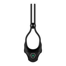 Ерекційне кільце з вібрацією і регульованою тугістю Nexus FORGE Vibrating Adjustable Lasso Black