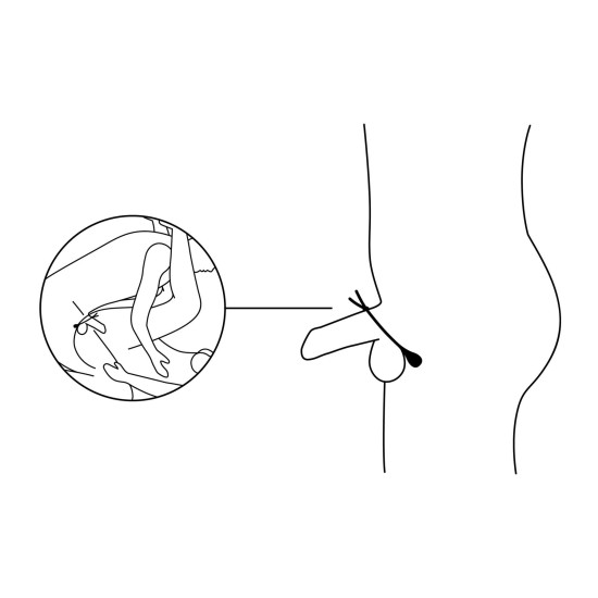 Эрекционное кольцо с вибрацией и регулируемой тугостью Nexus FORGE Vibrating Adjustable Lasso Black