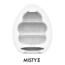 Мастурбатор-яйцо из плотного TPE и пробник лубриканта, 5 ml Tenga Egg Misty II