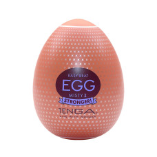 Мастурбатор-яйце з щільного TPE і пробник лубриканта, 5 ml Tenga Egg Misty II