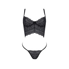 Комплект, чорний Passion KERRIA SET black, L/XL