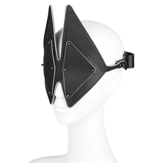 Маска на глаза, черная Lockink Vixen Blindfold Black Set
